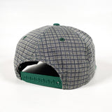 Vintage 90's John Deere Script Plaid Hat