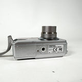 Vintage 2005 Pentax Optio 50 5MP Silver Compact Digital Camera