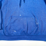 Vintage 80's Discus Plain Raglan Hoodie Sweatshirt