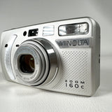 Vintage 2003 Minolta Zoom 160c 🟡 ZOOM QUIRK 🟡 35mm Film Camera