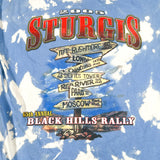 Vintage 2005 Sturgis Black Hills Rally Cloud Wash T-Shirt