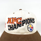 Vintage 90's Pittsburgh Steelers AFC Champions Hat