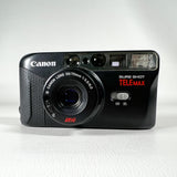 Vintage 1991 Canon Sure Shot Telemax 🟡 BAD COUNTER 🟡 35mm Film Camera