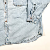 Vintage 90's Levi's Orange Tab Light Wash Denim Shirt