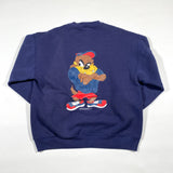 Vintage 1994 Taz Looney Tunes Crewneck Sweatshirt