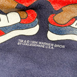 Vintage 1994 Taz Looney Tunes Crewneck Sweatshirt
