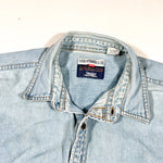 Vintage 90's Levi's Orange Tab Light Wash Denim Shirt