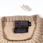 Vintage 70's Bloomingdales Shetland Wool Sweater