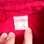 Vintage 70's Big Mac Red Flannel Button-Up Shirt