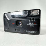 Vintage 1991 Minolta AF101R Point & Shoot 35mm Film Camera