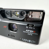 Vintage 1991 Minolta AF101R Point & Shoot 35mm Film Camera