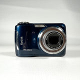 Modern 2010 Kodak EasyShare C195 14MP Blue Digital Camera