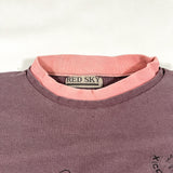 Vintage 90’s Red Sky Acapulco Aztec Graphic Long Sleeve Shirt