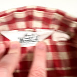 Vintage 80’s Woolrich Red Buffalo Check Flannel Shirt