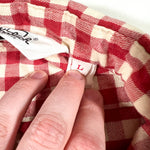 Vintage 80’s Woolrich Red Buffalo Check Flannel Shirt