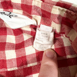 Vintage 80’s Woolrich Red Buffalo Check Flannel Shirt