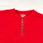 Vintage 90’s Marlboro Unlimited Red Thermal Henley Long Sleeve Shirt