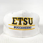 Vintage 90's ETSU Buccaneers Split Bar Hat