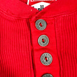 Vintage 90’s Marlboro Unlimited Red Thermal Henley Long Sleeve Shirt