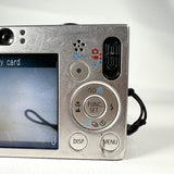 Modern 2007 Canon PowerShot SD1000 Digital ELPH 7.1MP Silver Digital Camera