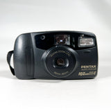 Vintage 1994 Pentax IQZoom 80-E 38-80mm Point & Shoot 35mm Film Camera