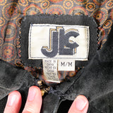 Vintage 90's JLC Suede Leather Bomber Jacket