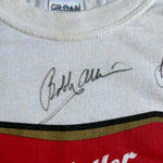 Vintage 90's Miller High Life Racing Bobby Allison Autographed T-Shirt