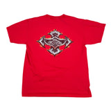 Vintage 2003 Orange County Choppers Tribal Cross Graphic T-Shirt