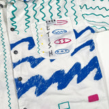 Vintage 1987 Surf Fetish California Graphic Button Up Shirt