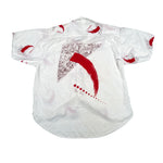 Vintage 80's Rico Casey Limited Edition Loop Collar Rayon Art Shirt