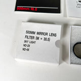 Vintage 90's Vivitar 500mm f/8 Mirror Macro Minolta A Mount Camera Lens