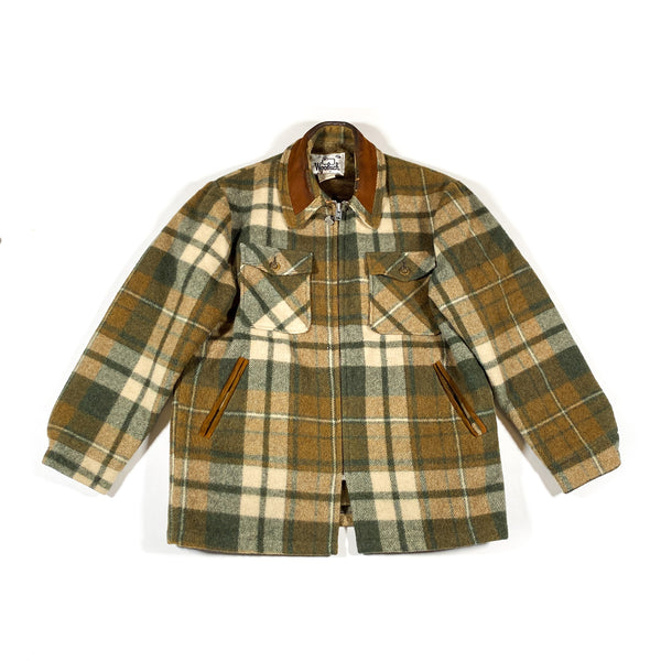 Vintage 70's Woolrich Plaid Shirt Jacket – CobbleStore Vintage