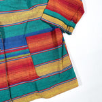 Vintage 80's Bonjour Striped Southwestern Chore Blazer