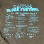 Vintage 1995 Chicago Blues Festival Grant Park T-Shirt