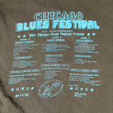 Vintage 1995 Chicago Blues Festival Grant Park T-Shirt
