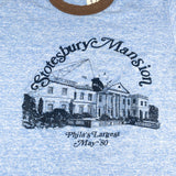 Vintage 1980 Stotesbury Mansion NADC Ringer T-Shirt