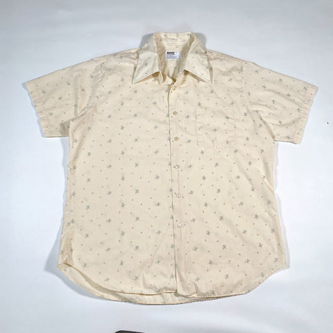 Vintage 80's Montgomery Ward Floral Shirt