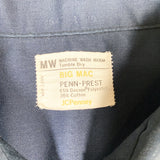 Vintage 80's Big Mac Penn-Prest JCPenney Work Shirt