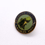 Vintage 90's Granger Select Wildlife Series Largemouth Bass Enamel Pin