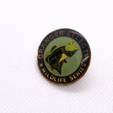 Vintage 90's Granger Select Wildlife Series Largemouth Bass Enamel Pin