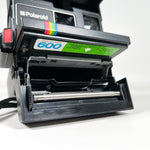Vintage 80's Polaroid OneStep 600 Rainbow Stripe Instant Film Camera