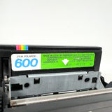 Vintage 80's Polaroid OneStep 600 Rainbow Stripe Instant Film Camera