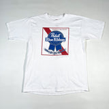 Vintage 90's PBR Pabst Blue Ribbon Beer T-Shirt