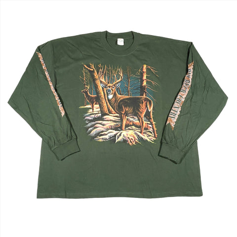 Vintage Y2K Big Buck Country Deer Animal T-Shirt