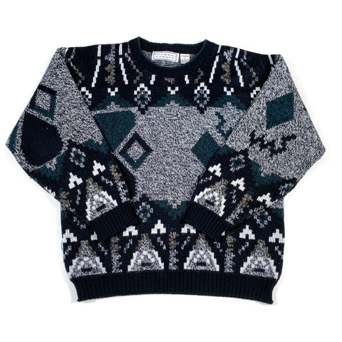 Vintage 80's Michael Gerald Abstract Crewneck Sweater