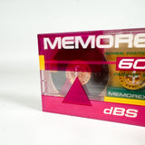 Vintage 90's Memorex dBS 60-Minute NOS Sealed Cassette Tape