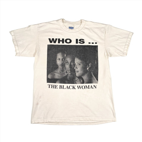 Vintage 90's Who Is The Black Woman T-Shirt