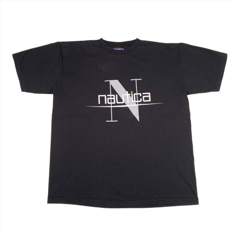 Vintage 90's Nautica Big Logo T-shirt