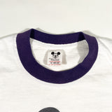 Vintage 80's Mickey Mouse Ringer T-Shirt