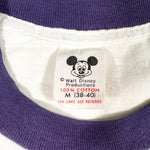 Vintage 80's Mickey Mouse Ringer T-Shirt